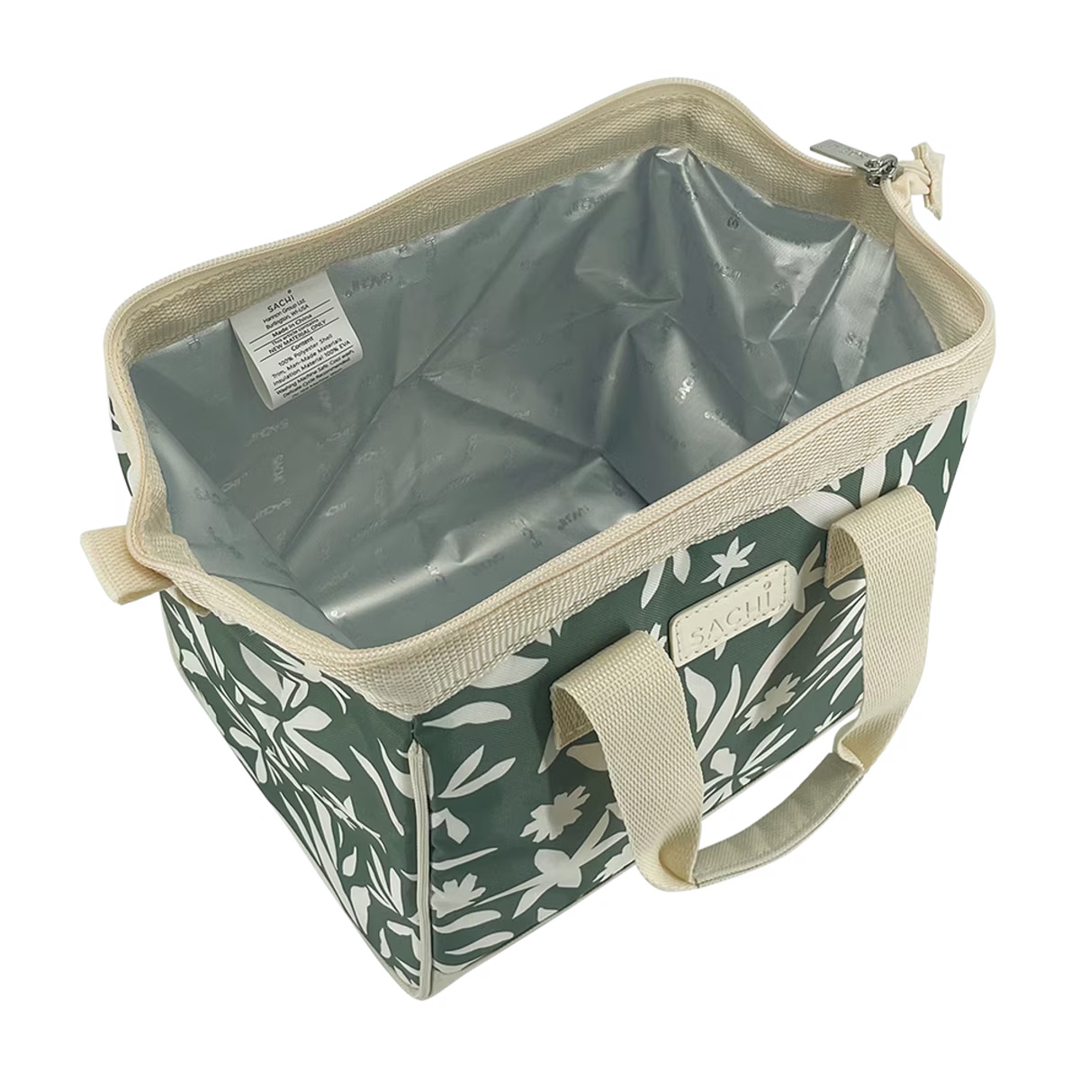 Sachi Style 34 Insulated Lunch Bag - Sage Wildflower-4