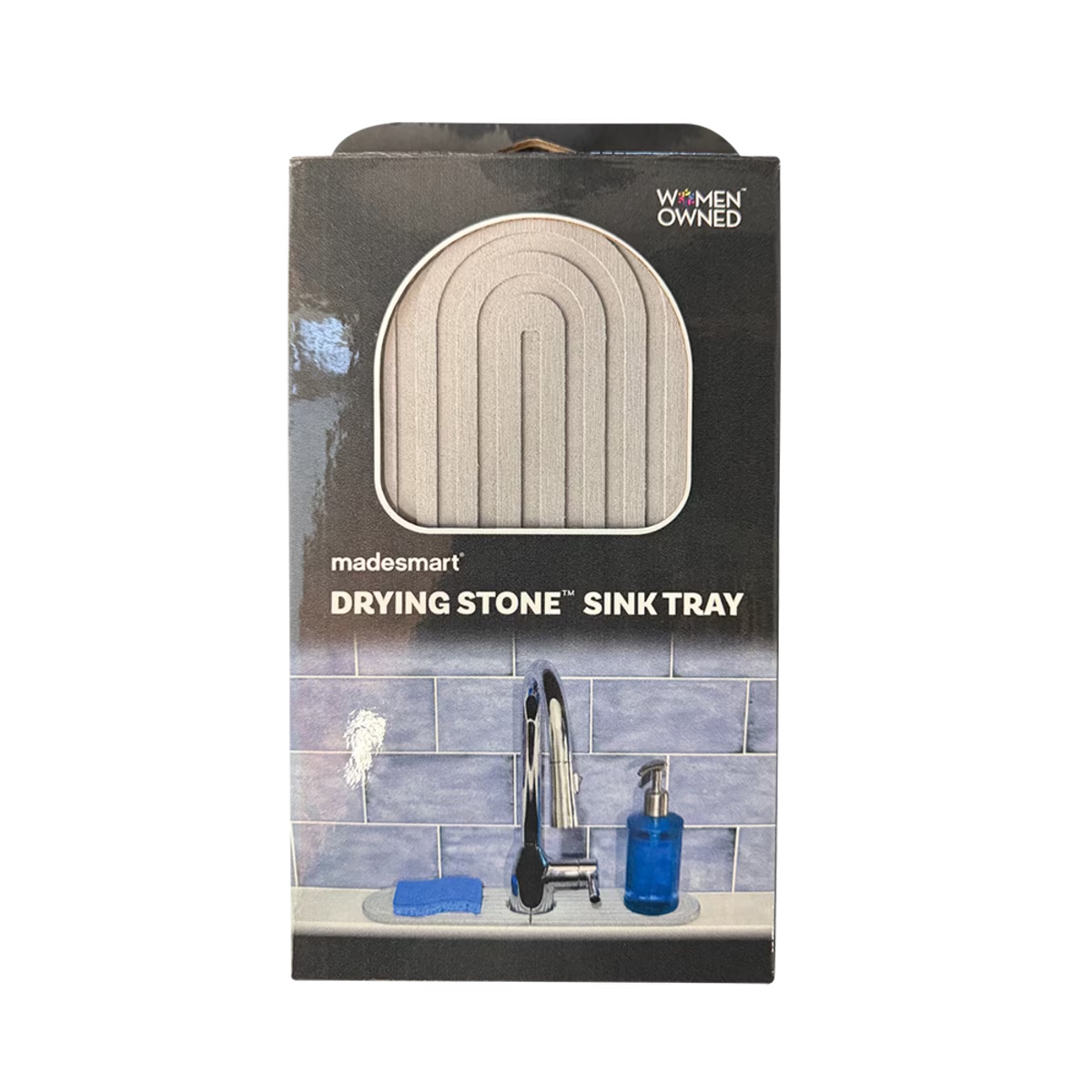 Madesmart Drying Stone Small Sink Tray 2 Piece Set-3
