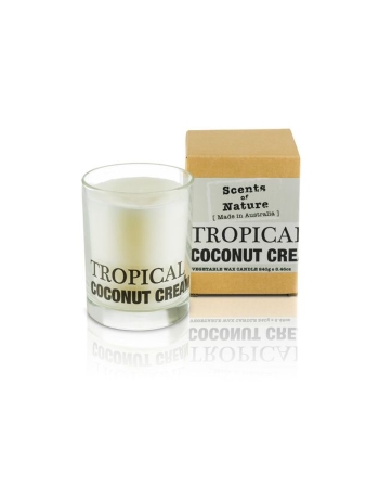 Scents Of Nature By Tilley Soy Candle - Tropical Coconut Cream