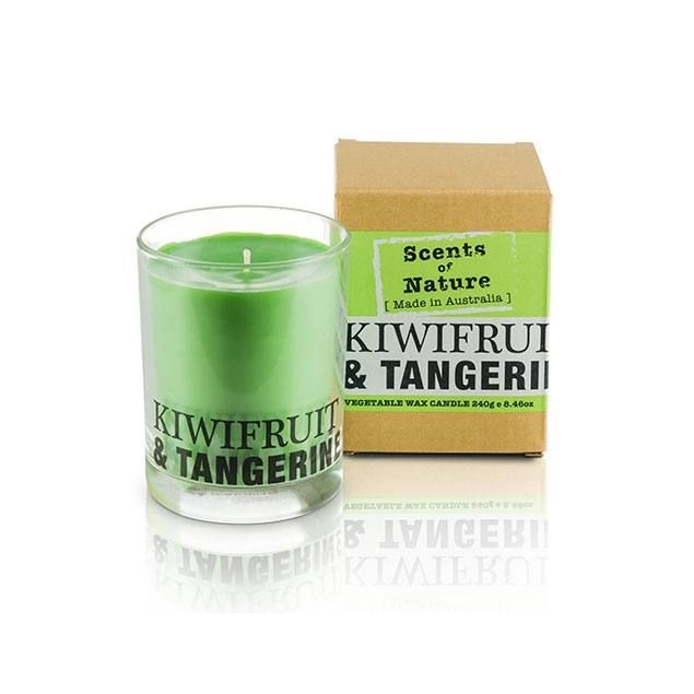 Scents Of Nature By Tilley Soy Candle -  Kiwifruit & Tangerine-3