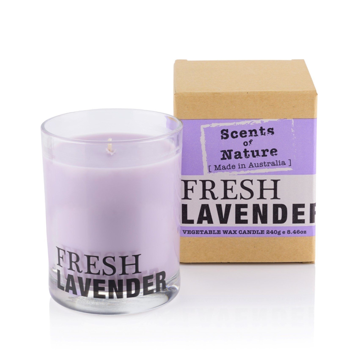 Scents Of Nature By Tilley Soy Candle - Fresh Lavender-2