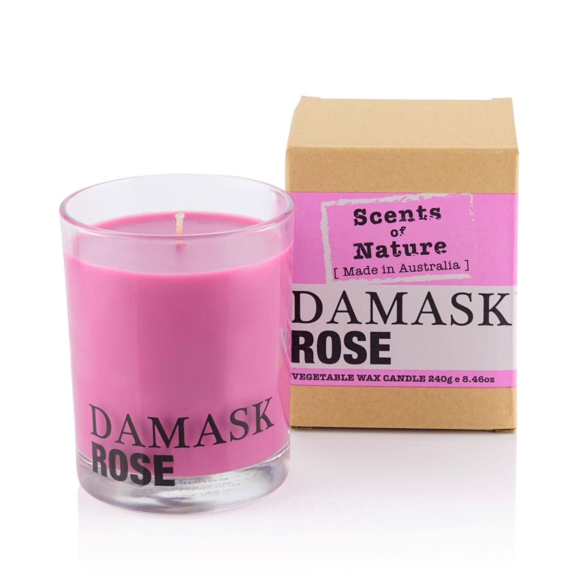 Scents Of Nature By Tilley Soy Candle - Damask Rose-2