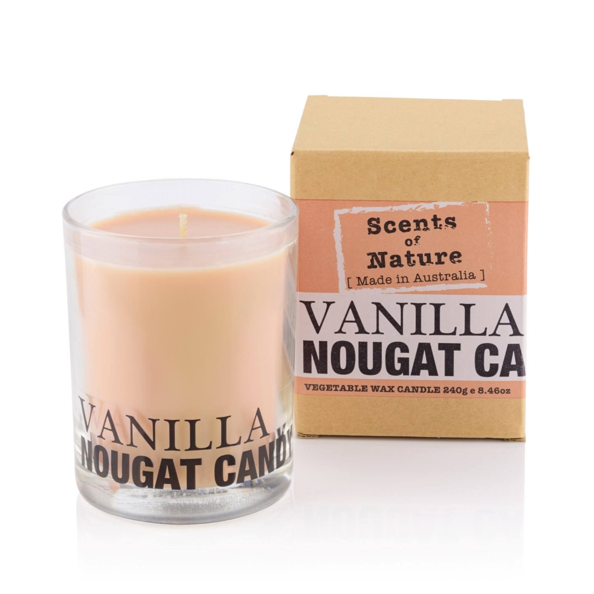 Scents Of Nature By Tilley Soy Candle - Vanilla Nougat Candy-2