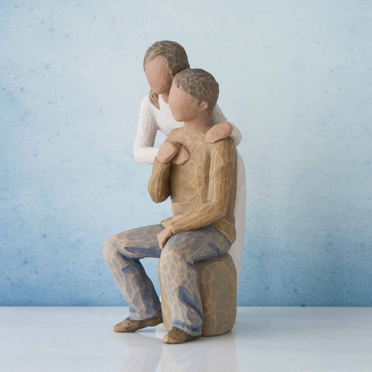 Willow Tree - You & Me (Darker skin hair)-2