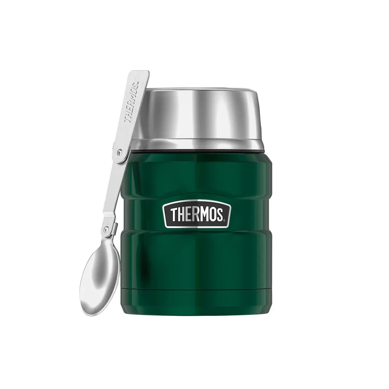 Thermos 470ml Stainless King™ Vacuum Insulated Food Jar  Green-1