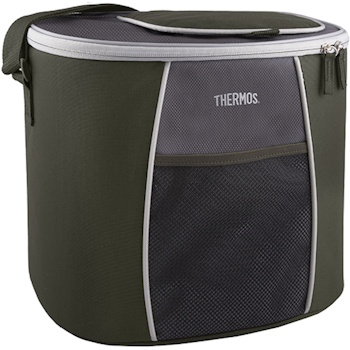 Thermos® E5® 24 Can Cooler with LDPE Liner  Grey/Green