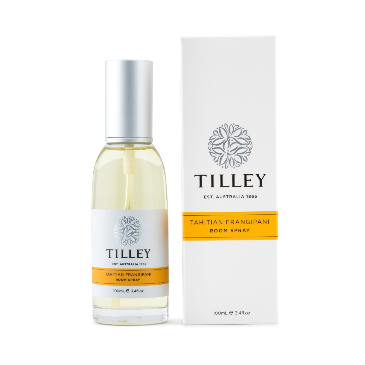 Tilley Room Spray 100mL Tahitian Frangipani