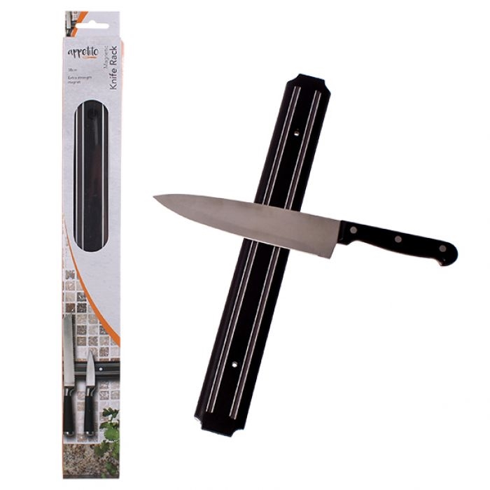 Appetito Magnetic Knife Rack 38cm-1