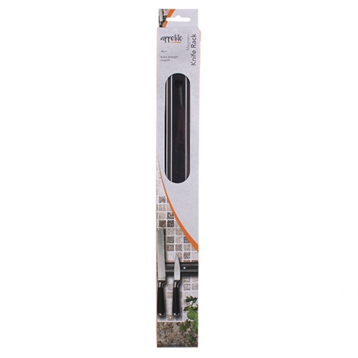 Appetito Magnetic Knife Rack 38cm-3