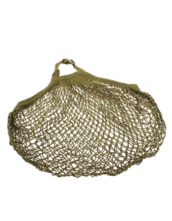 Sachi Cotton String Bag Short Handle - Avocado