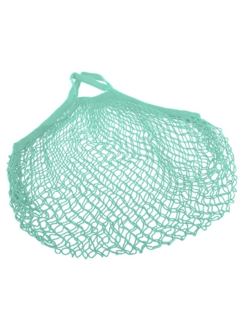 Sachi Cotton String Bag Short Handle - Mint Green