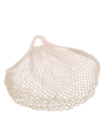 Sachi Cotton String Bag Short Handle - Natural