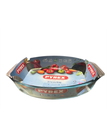 Pyrex Irresistible 4L Oval Roaster 39cm x 27cm x 7cm