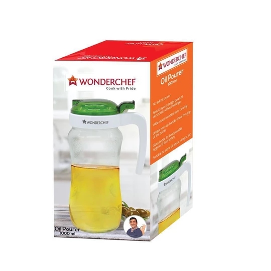 Wonderchef Oil Pourer - Red - 1000Ml-3