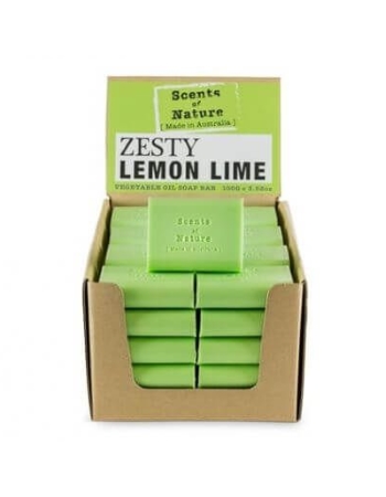 Tilley Zesty Lemon Lime Soap Bar 100g