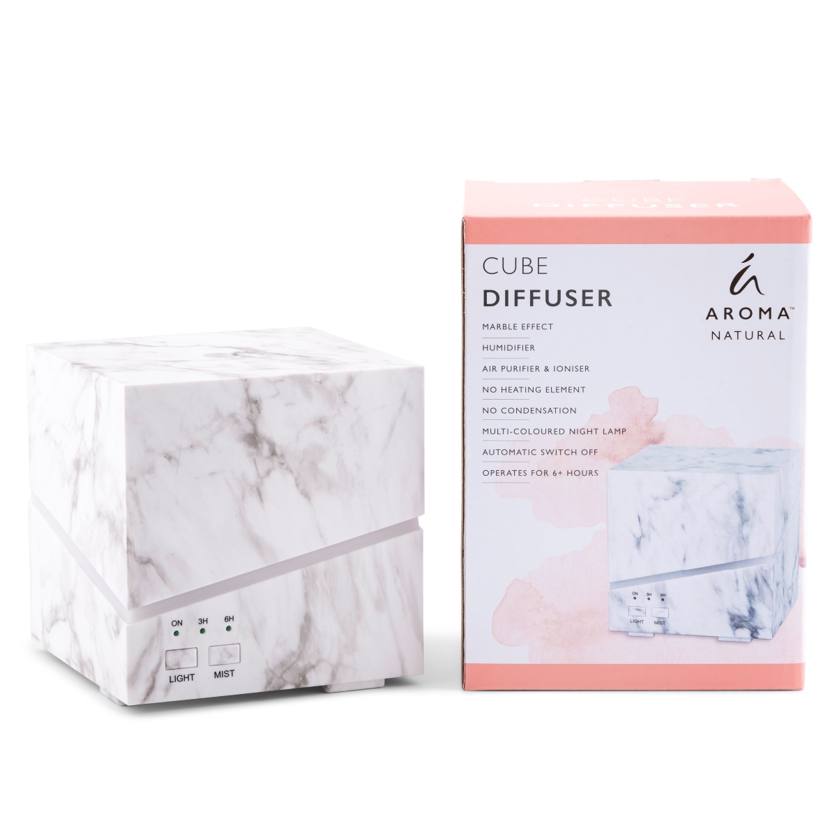 Aroma Natural Cube Marble Effect Diffuser-4