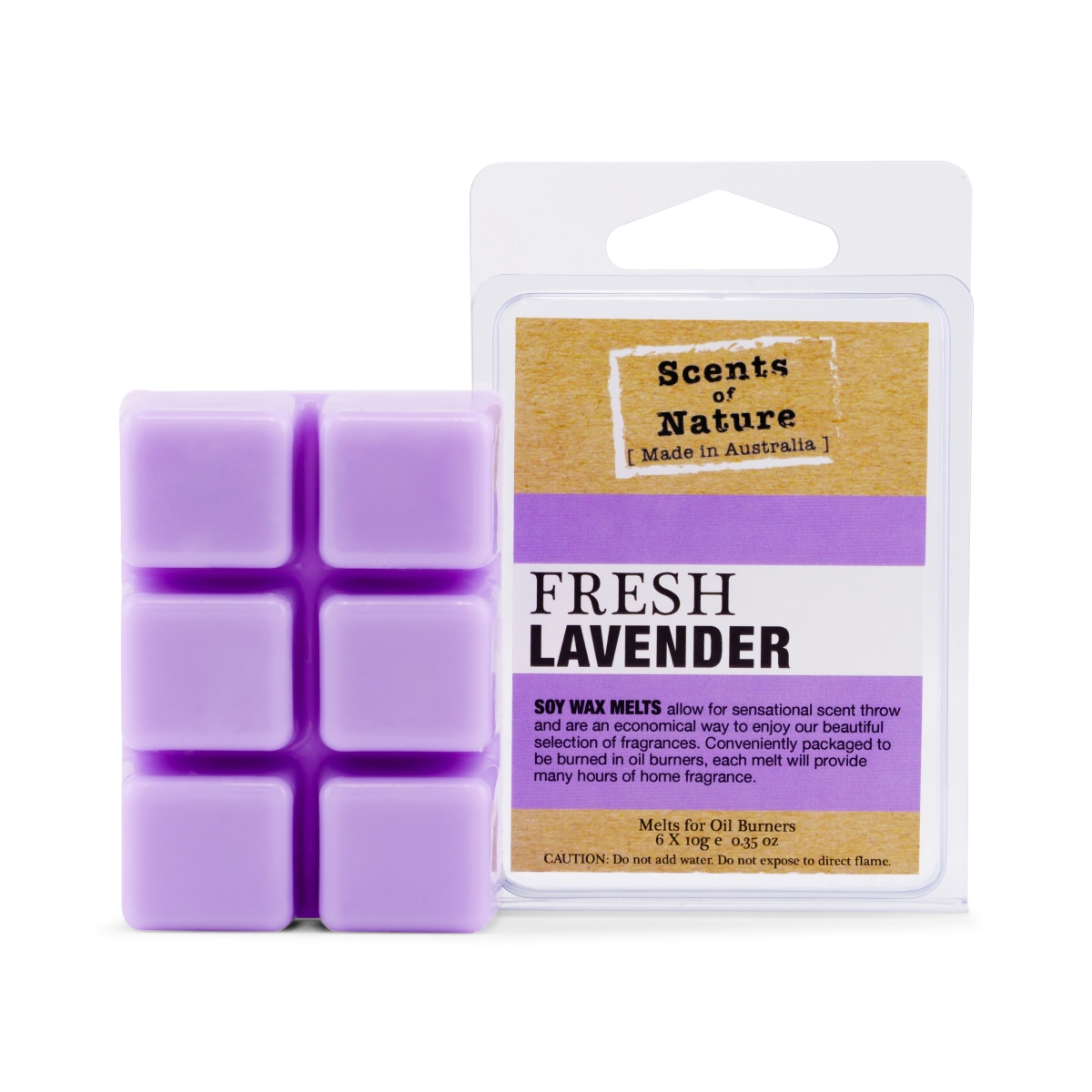 Tilley Fresh Lavender Square Soy Wax Melts 60g-3