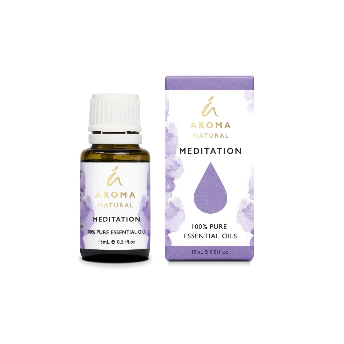 Aroma Natural Meditation Essential Oil Blend 15mL-1