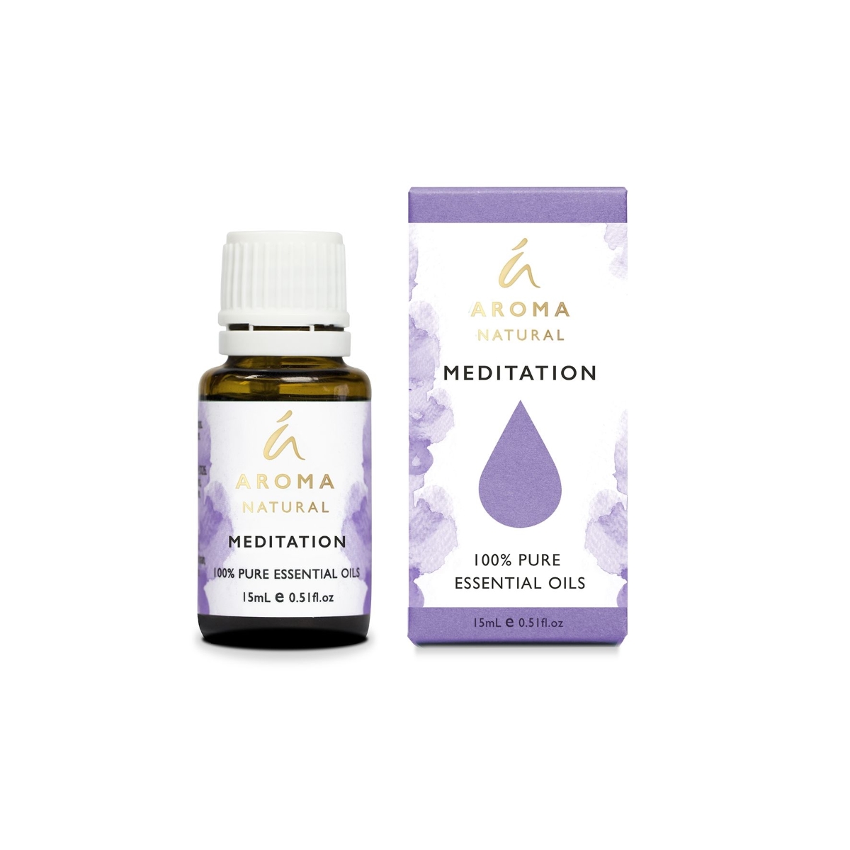 Aroma Natural Meditation Essential Oil Blend 15mL