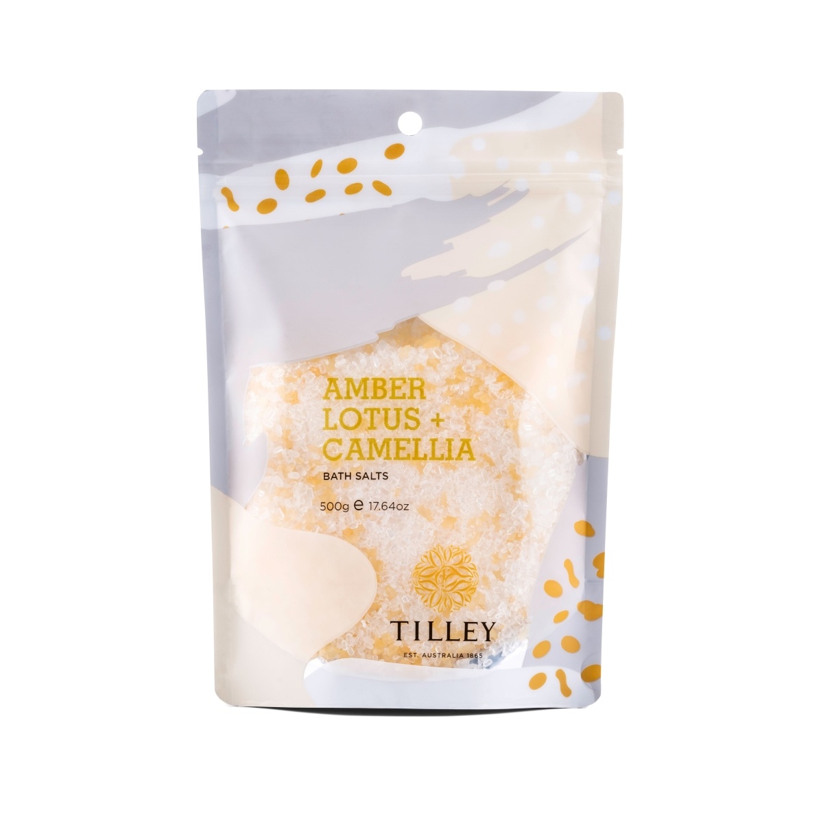 LE Amber, Lotus & Camellia Bath Salts 500g-1