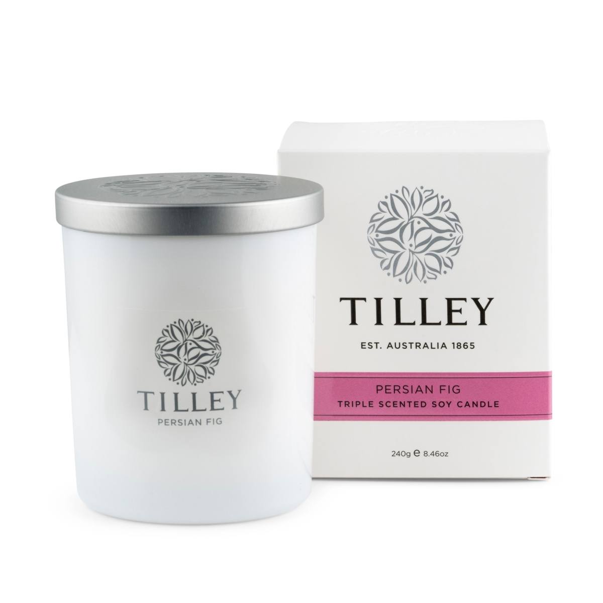 Tilley Persian Fig Soy Candle 240g / 45 Hour-1