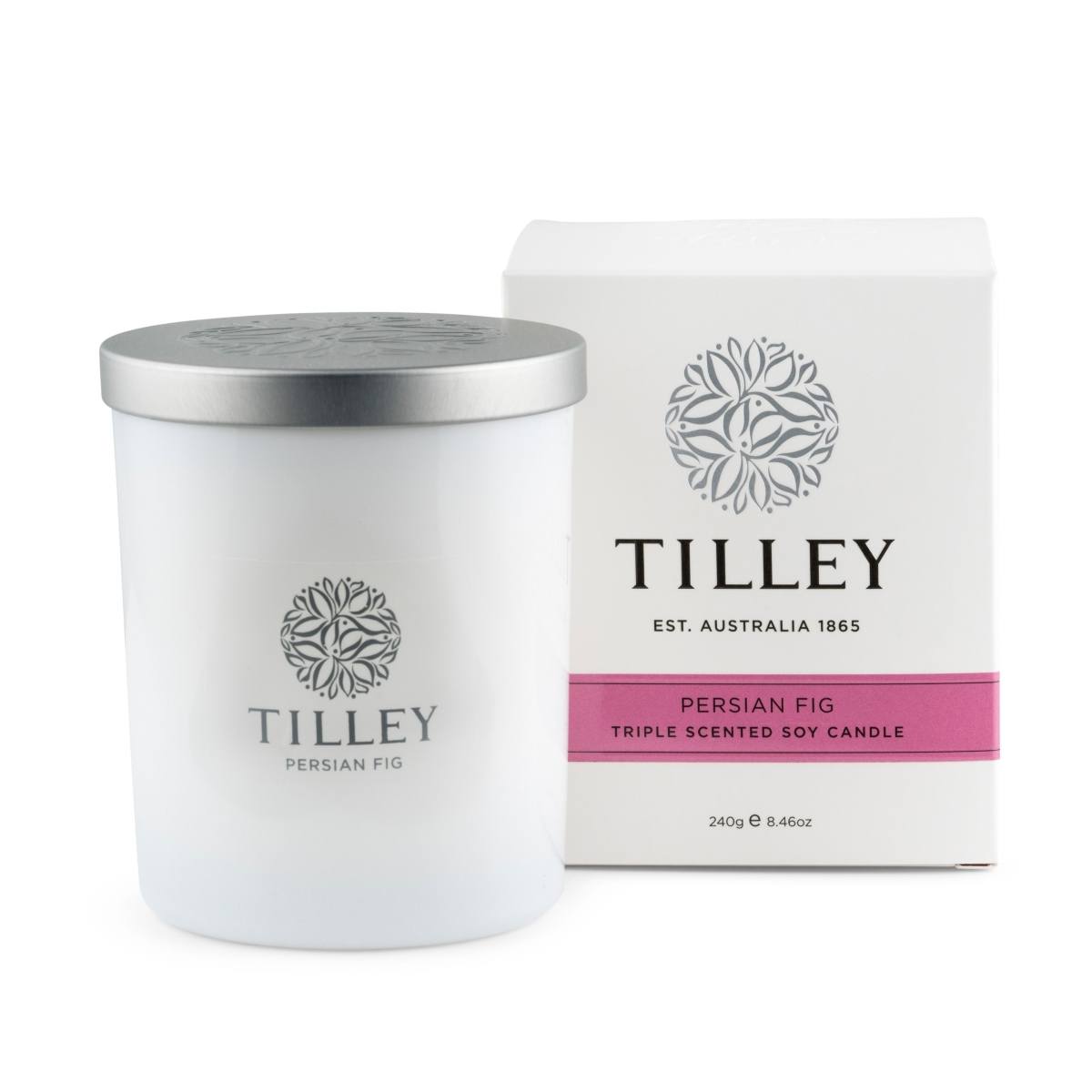 Tilley Persian Fig Soy Candle 240g / 45 Hour