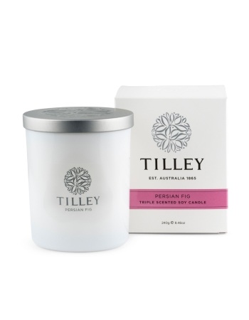 Tilley Persian Fig Soy Candle 240g / 45 Hour