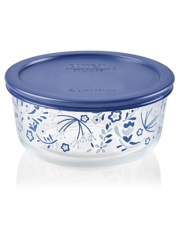 Pyrex Simply Store Prairie Garden 4 Cup Food Storage