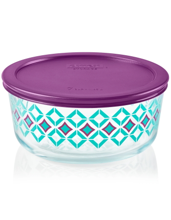 Pyrex Simply Storage Diamonds 7 Cup Round