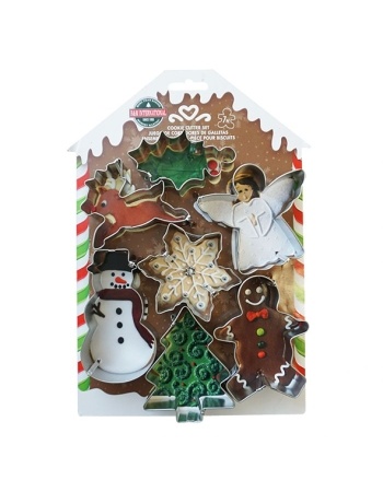 D.line Xmas Cookie Cutter Carded Set 7